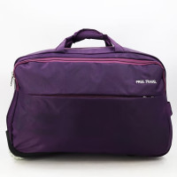 Дорожня сумка 016-2 двойка на колесах містка та стильна валіза з поліестеру для подорожей і відряджень